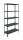 Стеллажи MS STANDART (нагрузка 500 кг) BLACK